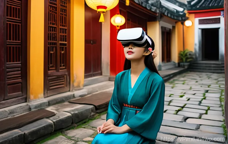 가상현실 여행의 트렌드 예측 - **Prompt:** A diverse group of people, including an elderly woman in a comfortable chair and a young...